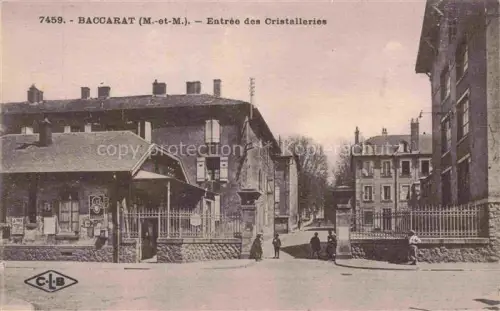 AK / Ansichtskarte Baccarat Luneville 54 Meurthe-et-Moselle Entree des Cristalleries