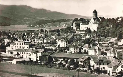 AK / Ansichtskarte Porrentruy JU Vue generale Chateau