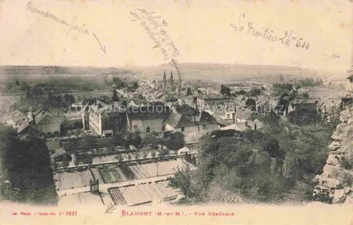AK / Ansichtskarte Blamont Luneville 54 Meurthe-et-Moselle Vue generale