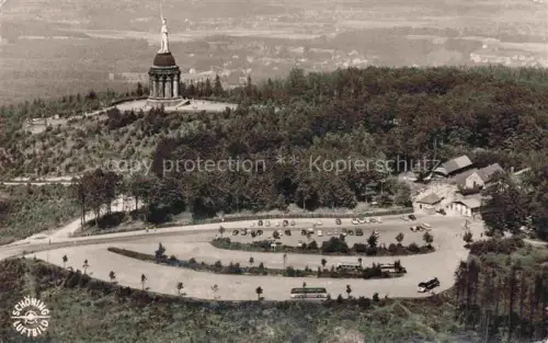 AK / Ansichtskarte Hermannsdenkmal Detmold Lippe NRW Fliegeraufnahme