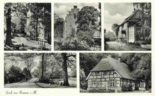 AK / Ansichtskarte Cismar Groemitz Holstein Teilansichten Park 