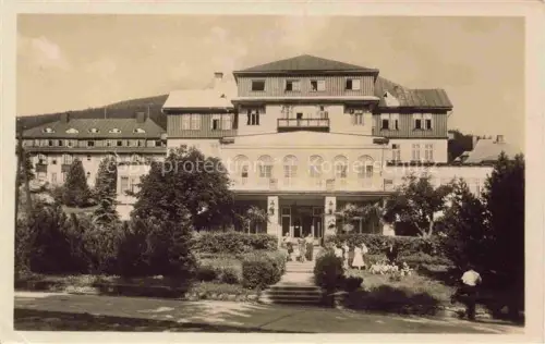 AK / Ansichtskarte Spindleruv Mlyn Spindelmuehle Riesengebirge CZ Zotavovna ROH Grand hotel