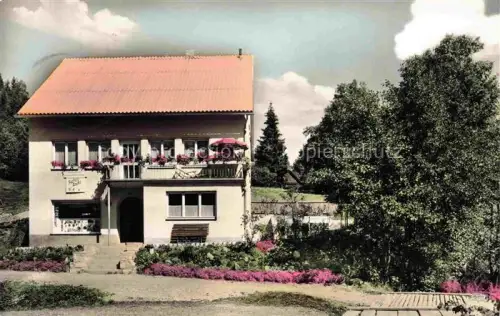 AK / Ansichtskarte Oberwarmensteinach Fichtelgebirge Bayern Haus Sport Bauer