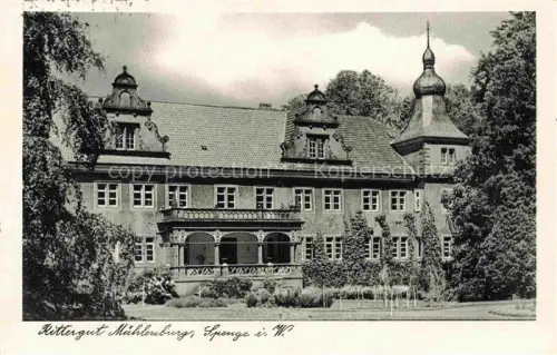 AK / Ansichtskarte Spenge Herford NRW Rittergut Muehlenburg