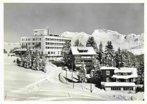 AK / Ansichtskarte AROSA GR Berghotel Praetschli Wintersportplatz Alpen