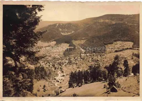AK / Ansichtskarte Bermersbach Murgtal Forbach Baden-Baden Rastatt BW Panorama Blick ins Tal