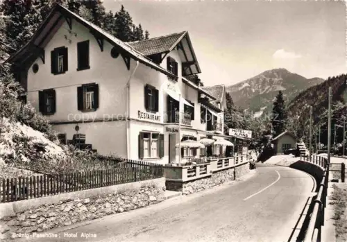 AK / Ansichtskarte Bruenig BE Hotel Alpina Passhoehe