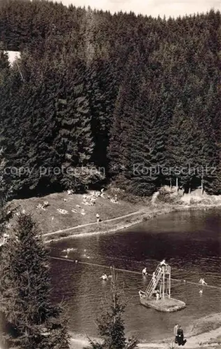 AK / Ansichtskarte Wald Brilon Strandbad
