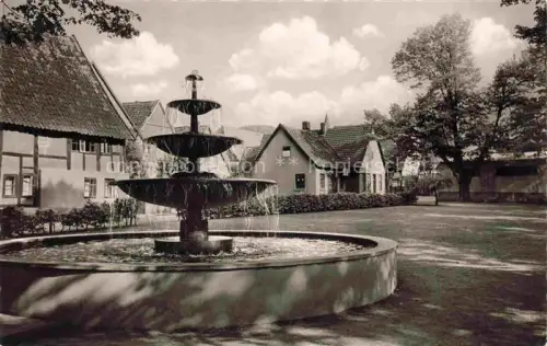 AK / Ansichtskarte Luebbecke Westfalen Bierbrunnen