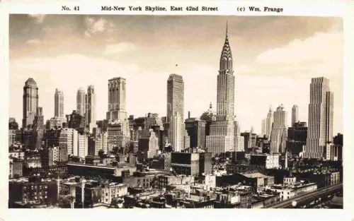 AK / Ansichtskarte NEW YORK City USA Mid New York Skyline