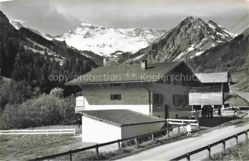 AK / Ansichtskarte Adelboden Frutigen BE Ferienheim Bergblick Berner Alpen