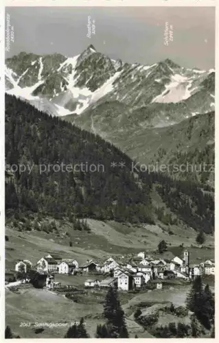 AK / Ansichtskarte Simplon Dorf Simplondorf VS Panorama Walliser Alpen