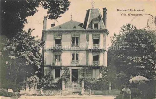 AK / Ansichtskarte Bourbon-l Archambault Moulins 03 Allier Villa Wasilewski