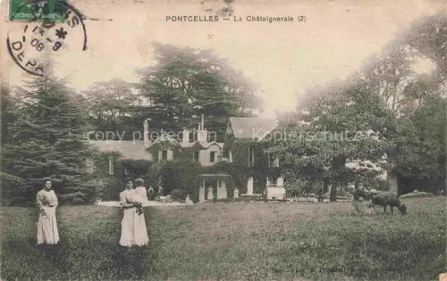 AK / Ansichtskarte Pontcelles Piscop Sarcelles 95 Val-d Oise La Châtaigneraie