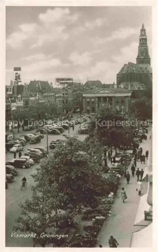 AK / Ansichtskarte GRONINGEN NL Vismarkt