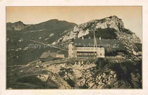 AK / Ansichtskarte Rotwandhaus 1765m Schliersee Bayern Panorama