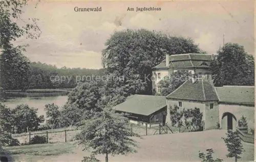 AK / Ansichtskarte Grunewald  Jagdschloss Dahlem Berlin Panorama