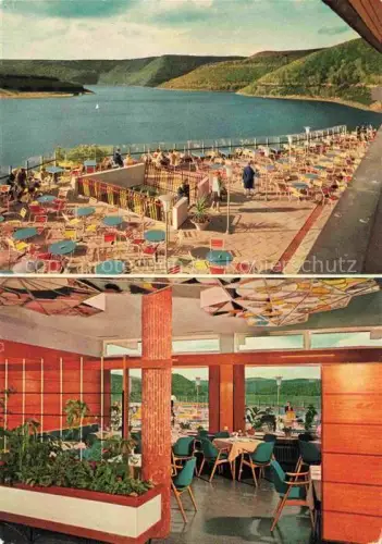 AK / Ansichtskarte Heimbach  Eifel Rur Dueren NRW Der Seehof Rurtalsperre Schwammenauel