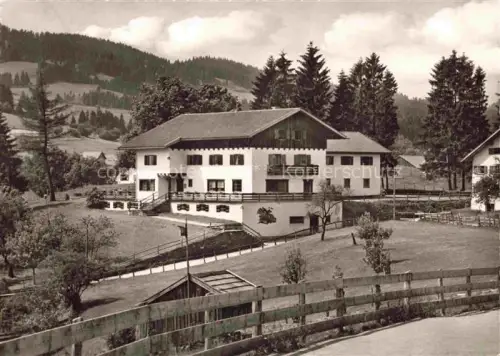 AK / Ansichtskarte Wertach Bayern Schimmelreiter Jugendgesundungsstaette der DAK