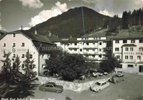 AK / Ansichtskarte Ischgl 1377m Paznauntal Tirol AT Alpenhotel Post