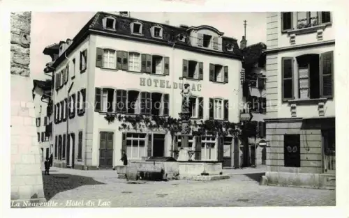 AK / Ansichtskarte La Neuveville Bielersee Preles BE Hôtel du Lac