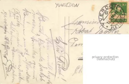 AK / Ansichtskarte YVERDON-LES-BAINS VD Rue Haldimand