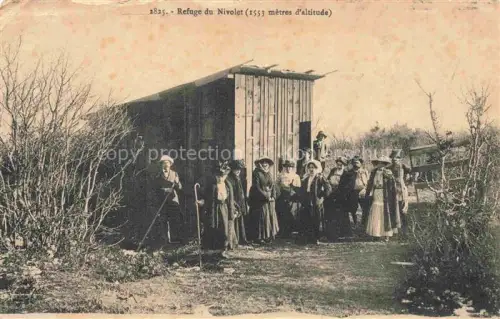 AK / Ansichtskarte Refuge du Nivolet 1553m Chambery 73 Savoie Huette
