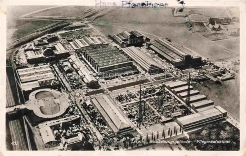 AK / Ansichtskarte LEIPZIG Sachsen Ausstellungsgelaende Messestadt