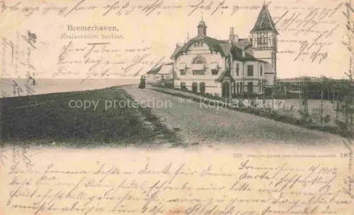 AK / Ansichtskarte BREMERHAVEN Nordsee Restauration Seelust