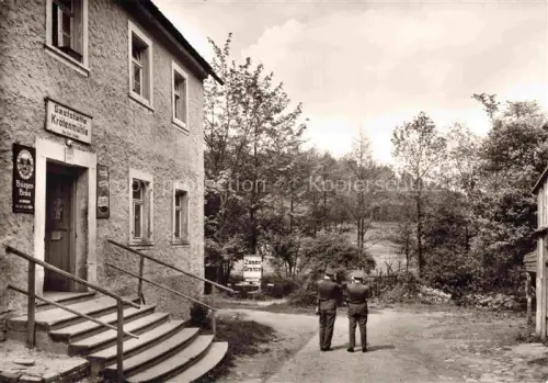 AK / Ansichtskarte BAD STEBEN Bayern Gasthof Kroetenmuehle an der Zonengrenze