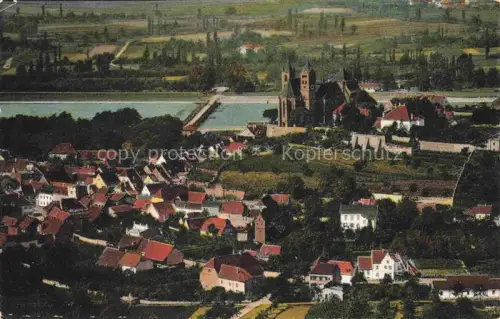 AK / Ansichtskarte Breisach Rhein BW Stadtbild mit Muenster Feldpost