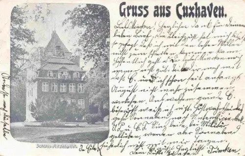 AK / Ansichtskarte CUXHAVEN Nordseebad Schloss Ritzebuettel Deutsche Reichspost