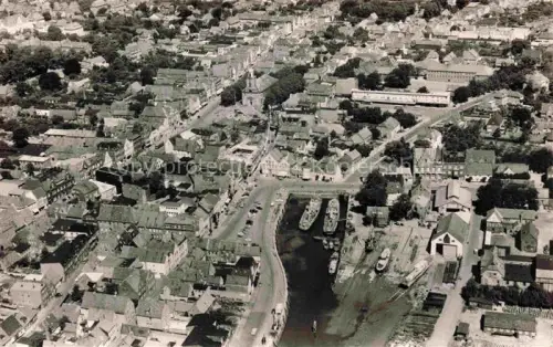 AK / Ansichtskarte HUSUM  Nordfriesland Norsee Schleswig-Holstein Fliegeraufnahme