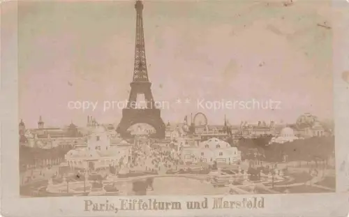 AK / Ansichtskarte PARIS 75 Eiffelturm und Marsfeld