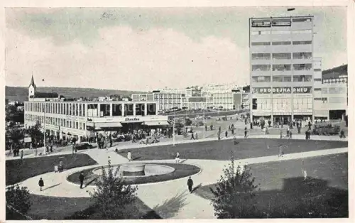 AK / Ansichtskarte ZLIN Gottwaldov CZ Namesti Prace