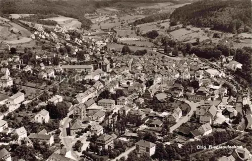 AK / Ansichtskarte Bad Brueckenau Bayern Panorama Heilbad