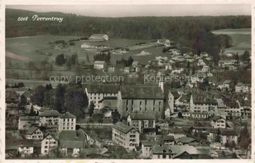 AK / Ansichtskarte Porrentruy JU Stadtpanorama