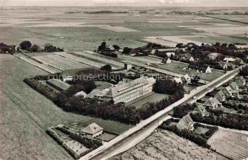 AK / Ansichtskarte Niebuell Nordfriesland Schleswig-Holstein Fliegeraufnahme