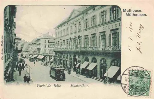 AK / Ansichtskarte MULHOUSE Muehlhausen 68 Haut-Rhin Porte de Bâle Baslertor
