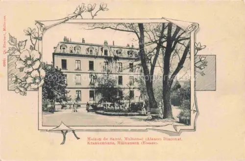 AK / Ansichtskarte Muelhausen Elsass Maison de Santé Krankenhaus