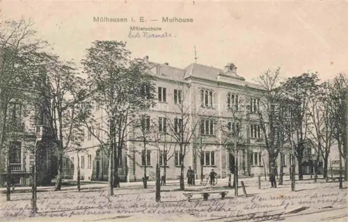 AK / Ansichtskarte MULHOUSE Muehlhausen 68 Haut-Rhin Mittelschule