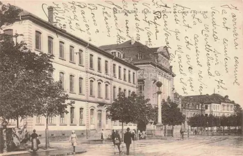 AK / Ansichtskarte MULHOUSE Muehlhausen 68 Haut-Rhin Ecole Supérieure Caisse d'Epargne