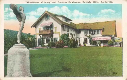 AK / Ansichtskarte Beverly Hills California USA Home of Mary and Douglas Fairbanks