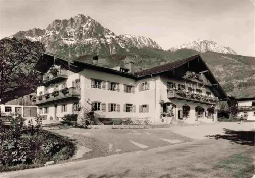 AK / Ansichtskarte Anger Bad Reichenhall Bayern Haus Kirchner