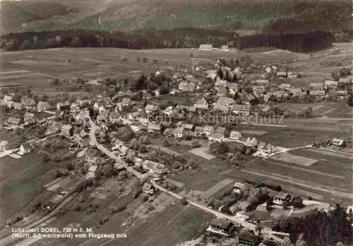 AK / Ansichtskarte Dobel  Schwarzwald Neuenbuerg BW Fliegeraufnahme