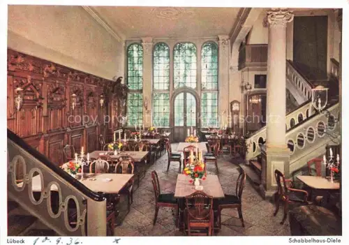 AK / Ansichtskarte LueBECK  CITY Schabbelhaus Diele