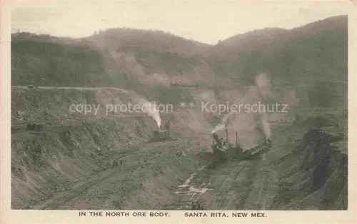 AK / Ansichtskarte Santa Rita Silver City New Mexico USA In the North Ore Body Silver Mine