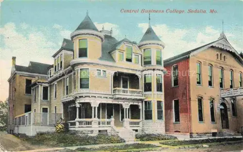 AK / Ansichtskarte Sedalia Missouri USA Central Business College