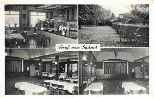 AK / Ansichtskarte ELMSHORN Pinneberg Schleswig-Holstein Ball- und Klubhaus Zum Suedpol Gastraum Festsaal Ausflugslokal