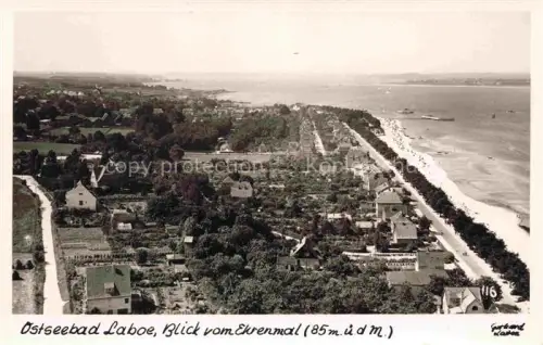AK / Ansichtskarte LABOE Ostseebad PLoeN Schleswig-Holstein Panorama Blick vom Ehrenmal
